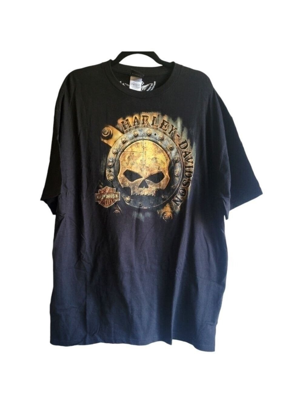 Harley Davidson Black Kelowna Alberta T-Shirt XXL